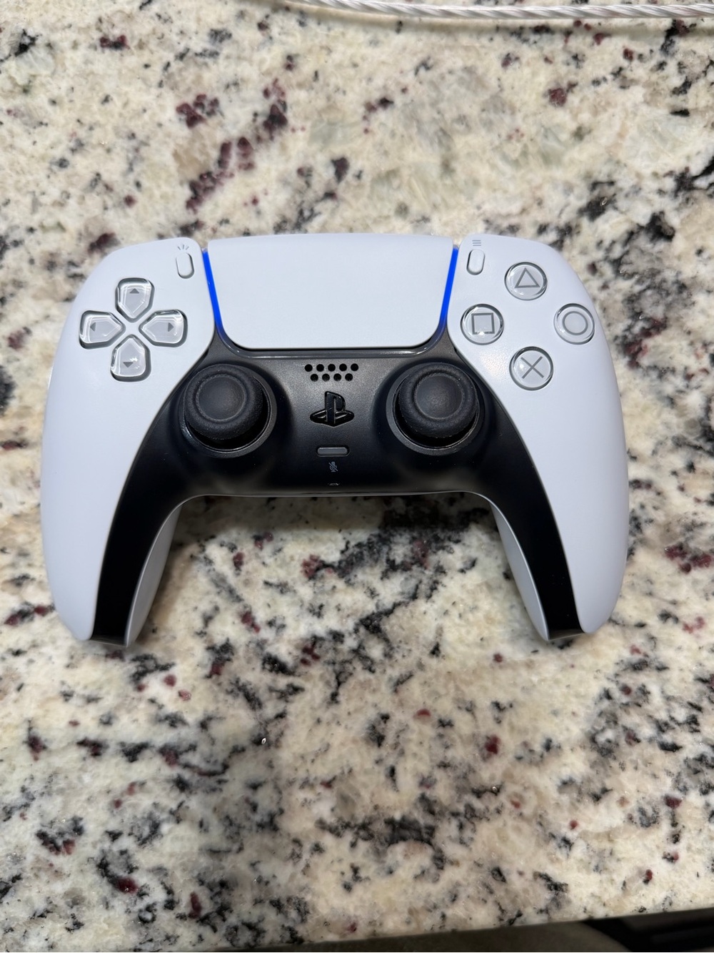 White Sony PlayStation 5 DualSense wireless controller